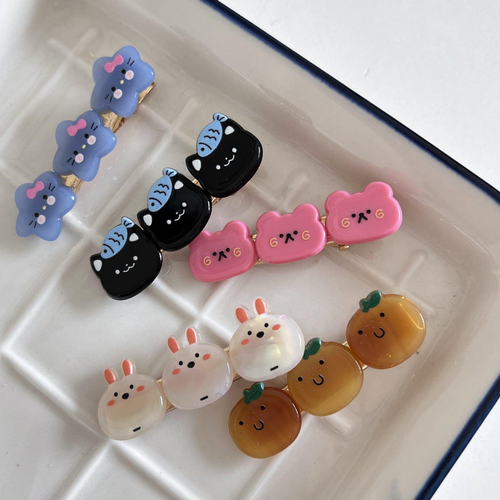 Cute Creative Star Animal Hair Clip