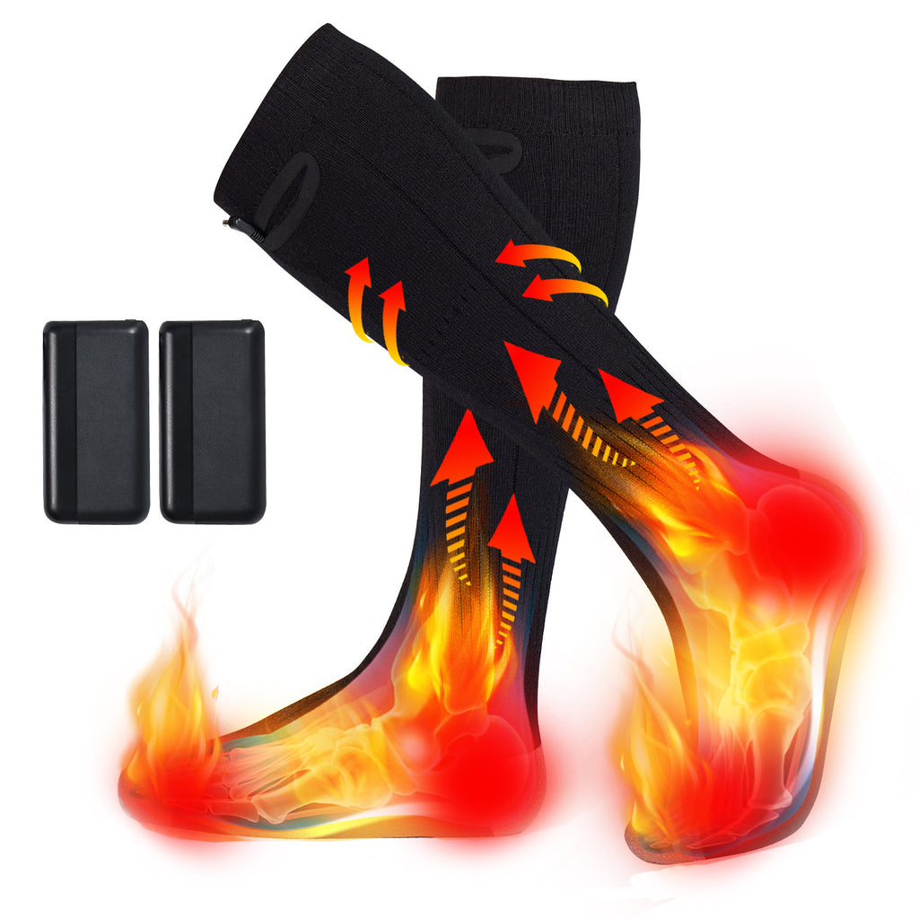 Chaussettes d'hiver de moto d'équitation chaud long
