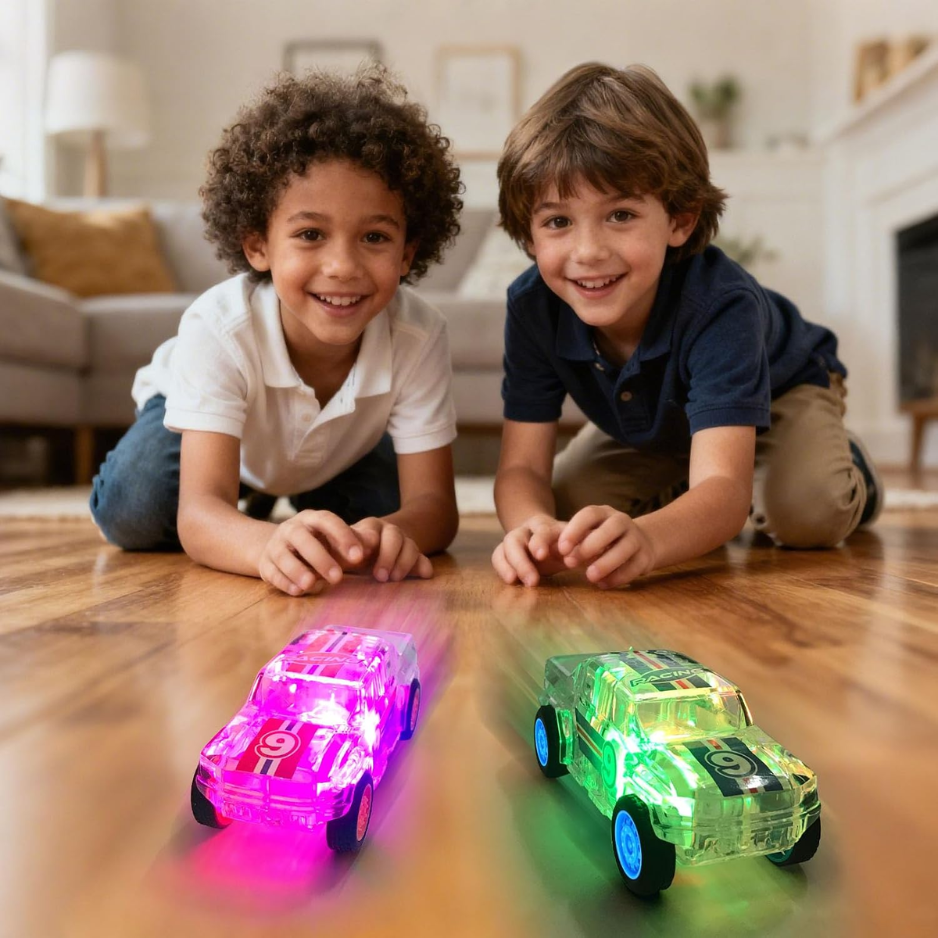 Jouets de camion lumineux LED