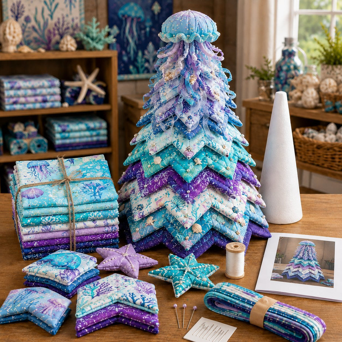 Ocean Sparkle Animal Craft Kit