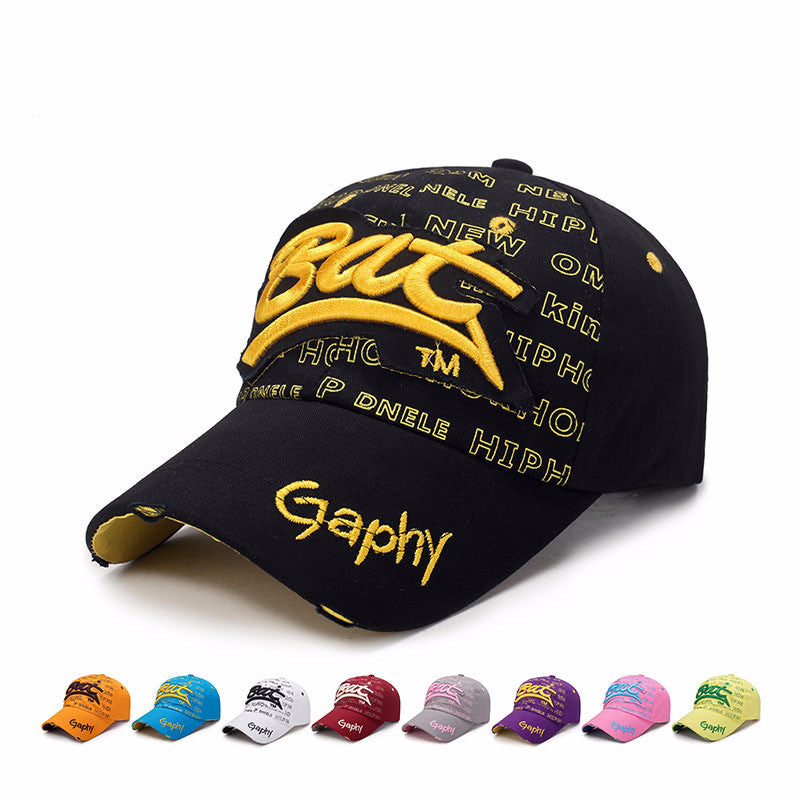 Casquette de baseball avec broderie 3D
