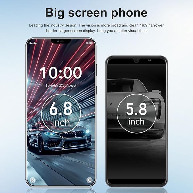 C24 Ultra 5G Smartphone déverrouillé Android 14 Téléphone