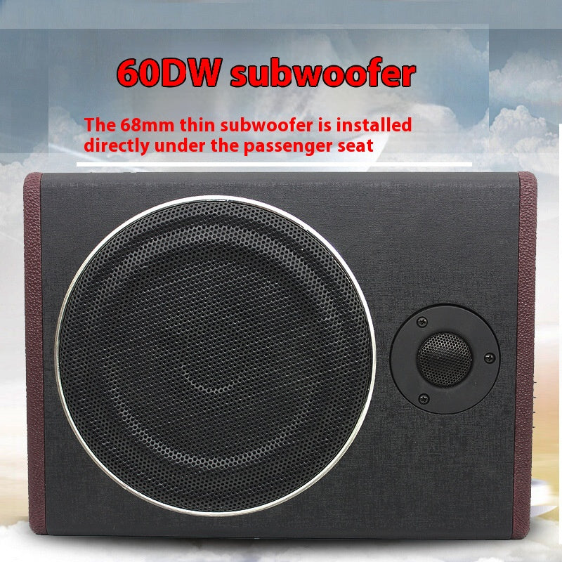 Voiture haute puissance 12V8 pouces Audio modifié Ultra-Thin Subwoofer