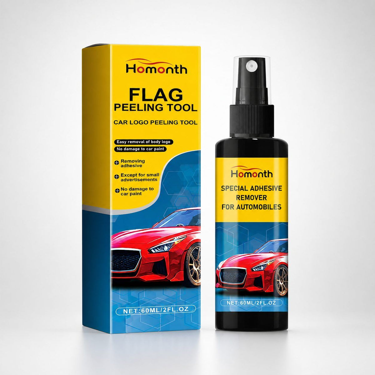 HOMONTH Automotive Sticker Residue Deleter Liquide