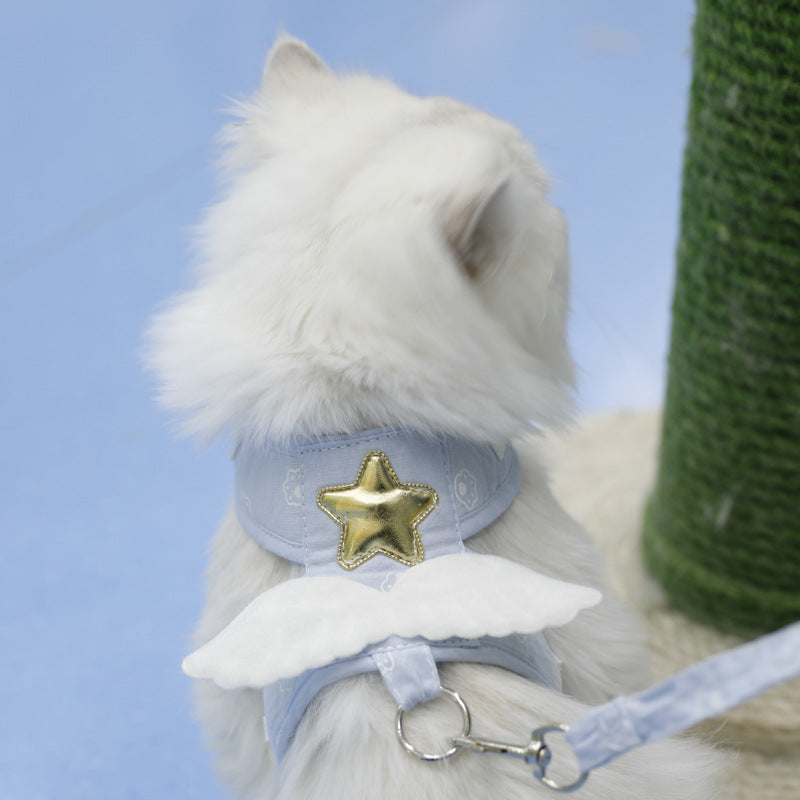Anges Ailes Harnais de chat et laisses