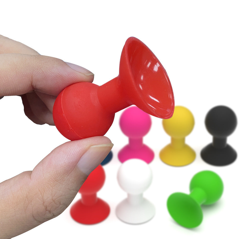 Creative Solid Color Silicone Octopus Ball Porte-Téléphone Mobile