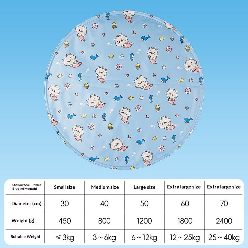 Paillasson circulaire de refroidissement d'été
