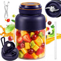 Bouteille de mélangeuse sans fil 1300ml Portable Rechargeable Smoothie