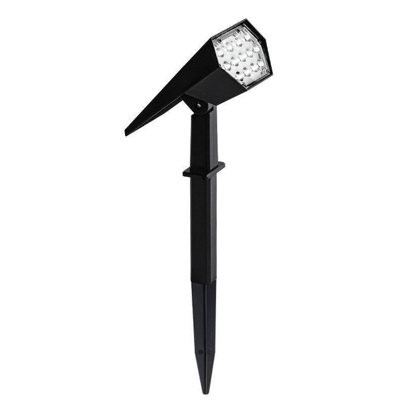 Lampe de jardin solaire de lumière de couleur extérieure