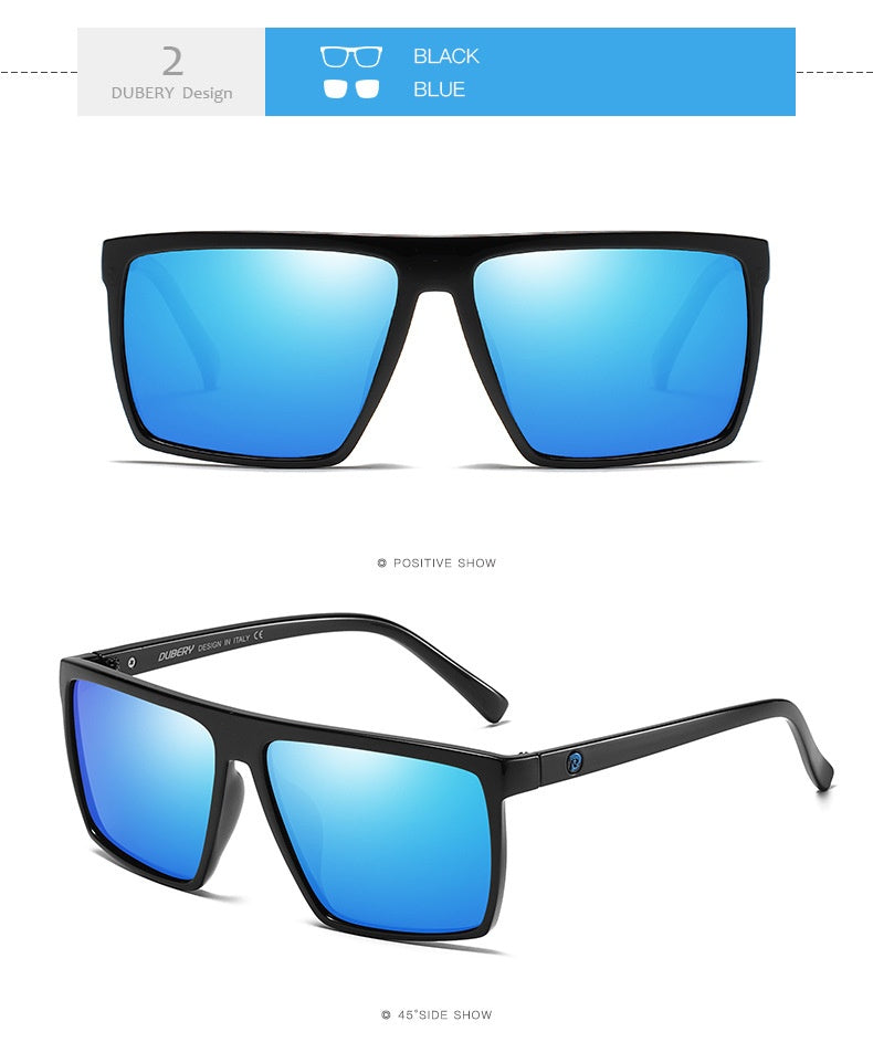 Lunettes de soleil polarisées avec revêtement en métal véritable