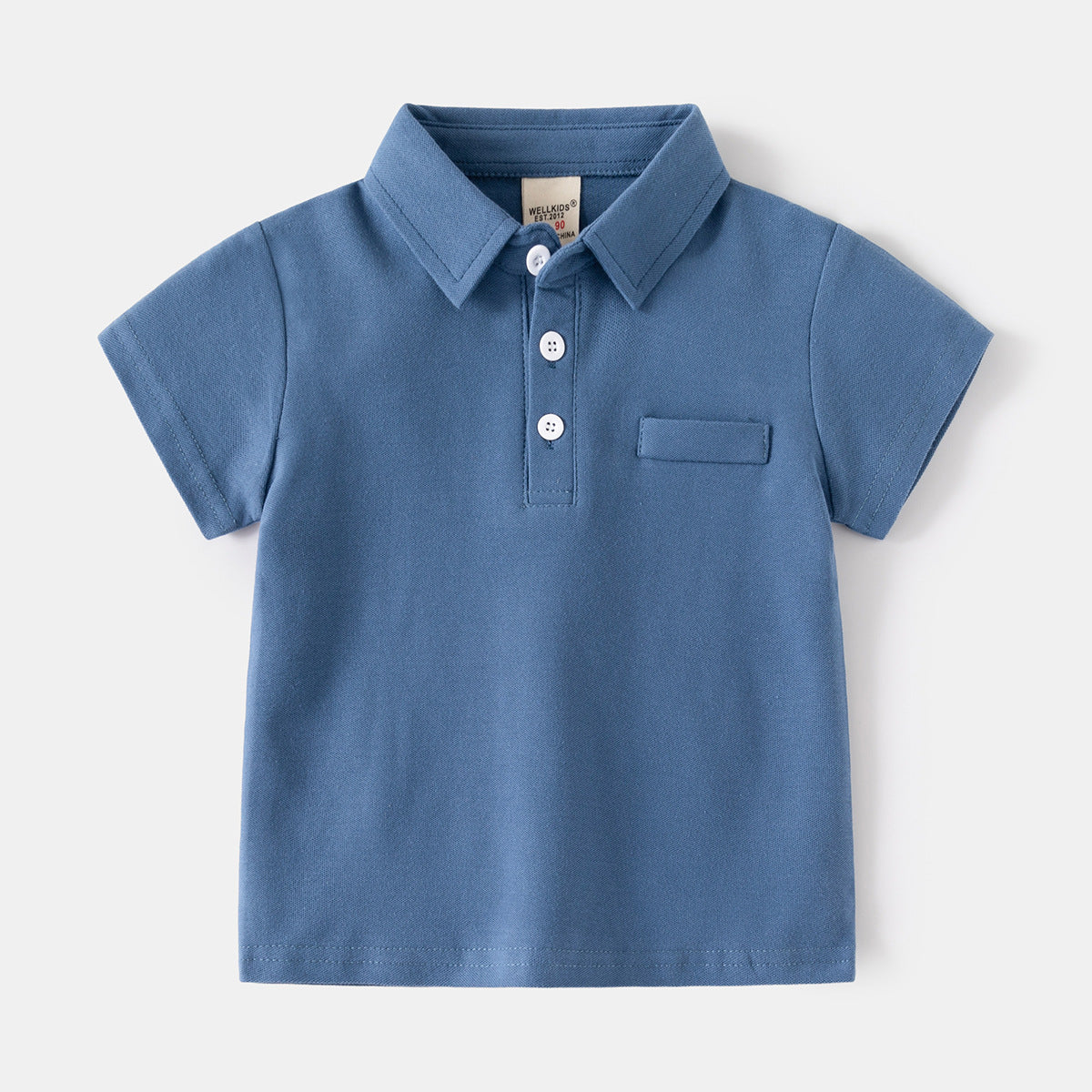 Chemise Polo coton manches courtes pour garçons