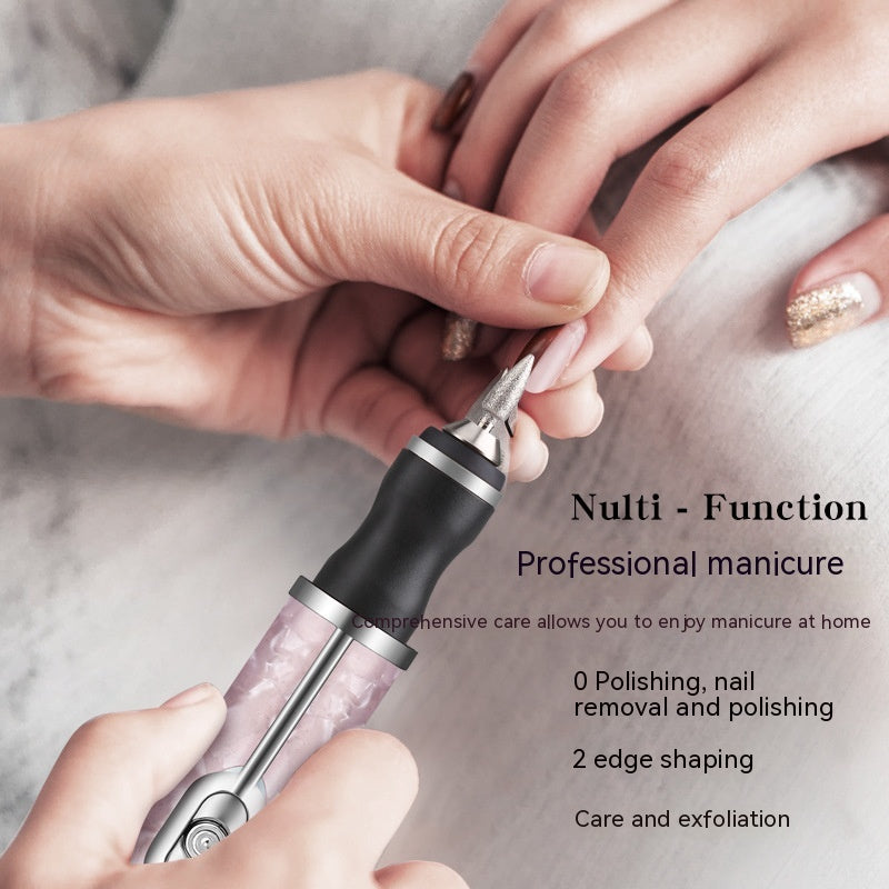 Instrument de polissage compact portatif à ongles