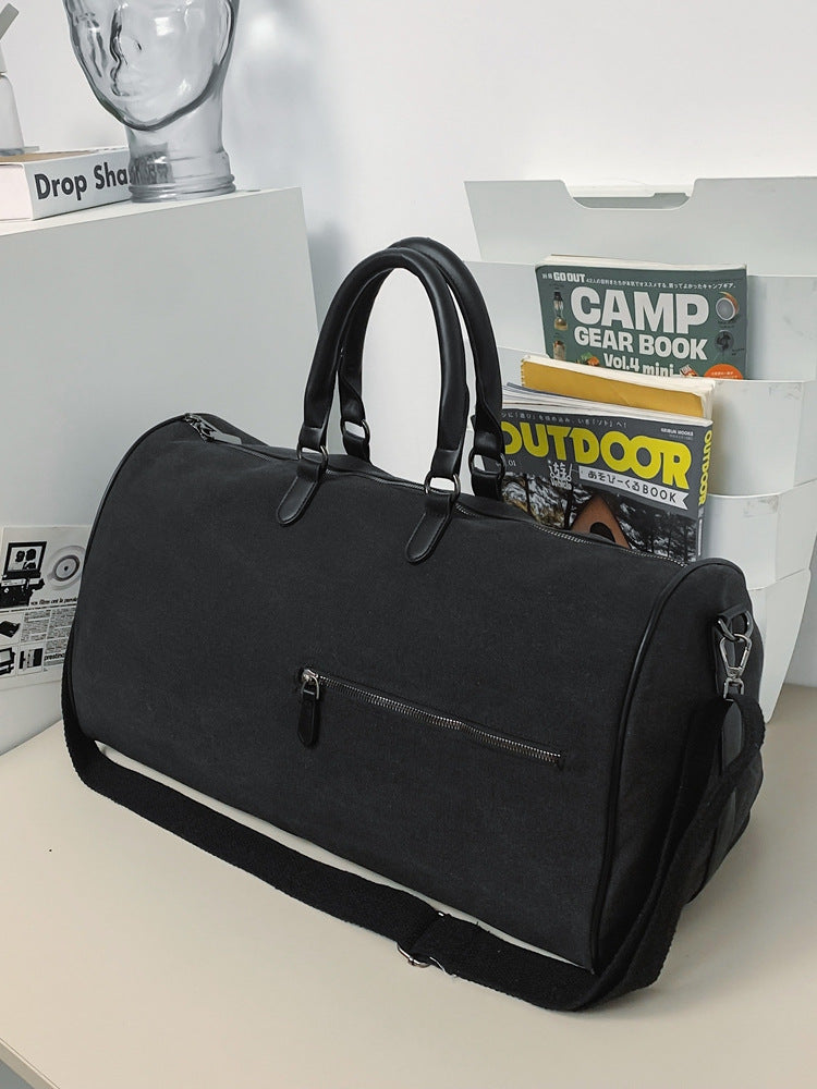Grande capacité Fitness Séparation humide sèche pour hommes Sac Messenger léger à courte distance