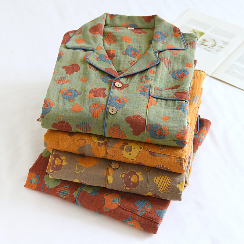 Robe de pyjama de Jacquard tissée