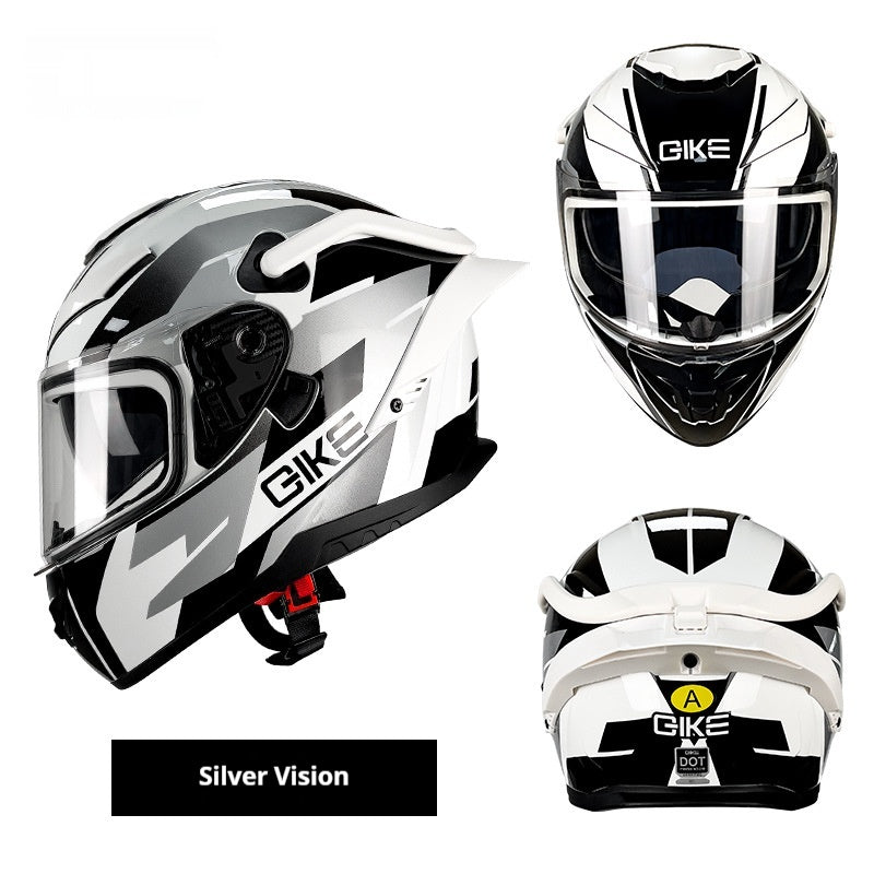 Moto portable voiture électrique quatre saisons Casque universel