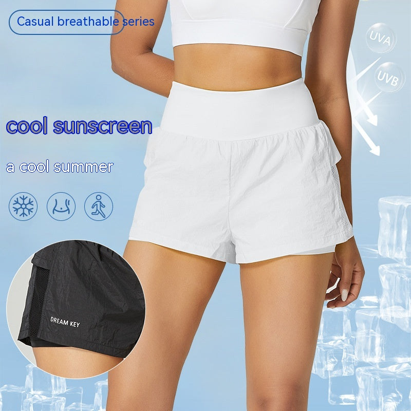 Summer Loose Casual Breathable Fitness Short sportif à séchage rapide