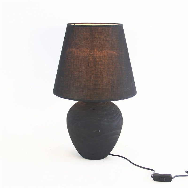 Lampe de table en bois silent style maison Homestay Hotel Atmosphere Décoration Artisan ou