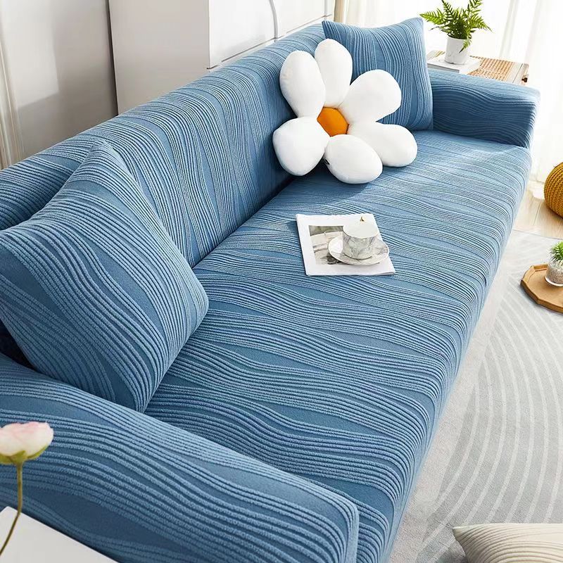 Couverture de canapé épaissée avec un design universel enveloppé pour la protection contre les rayures de chat