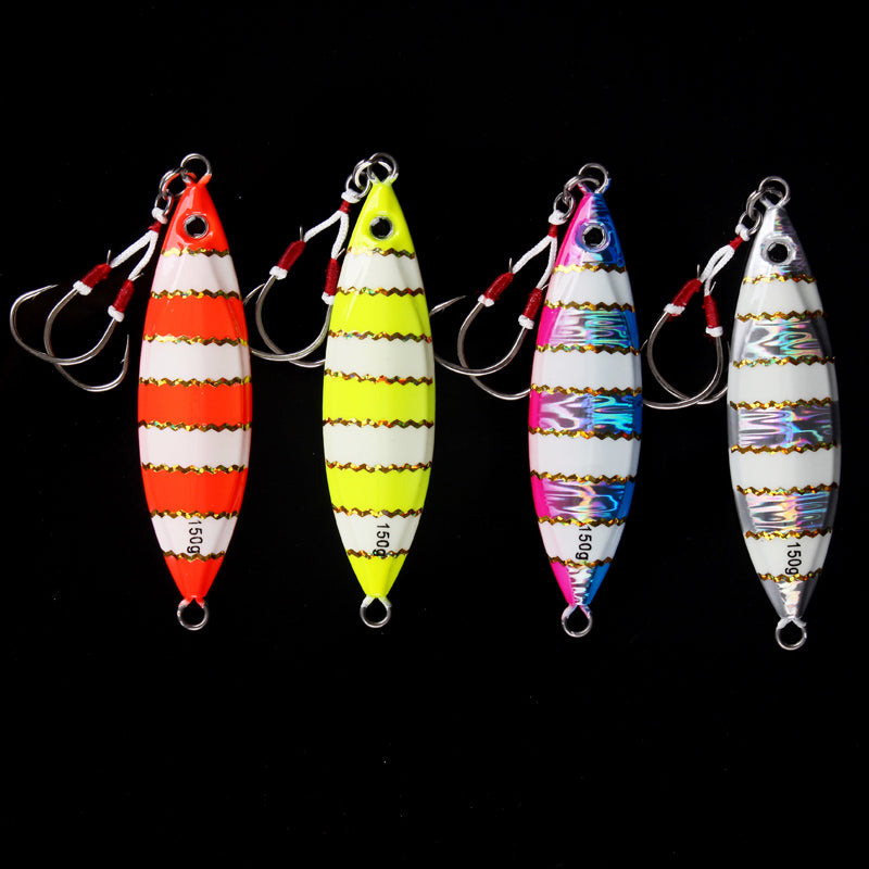 Lead laser lumineux avec double crochet à bascule lente