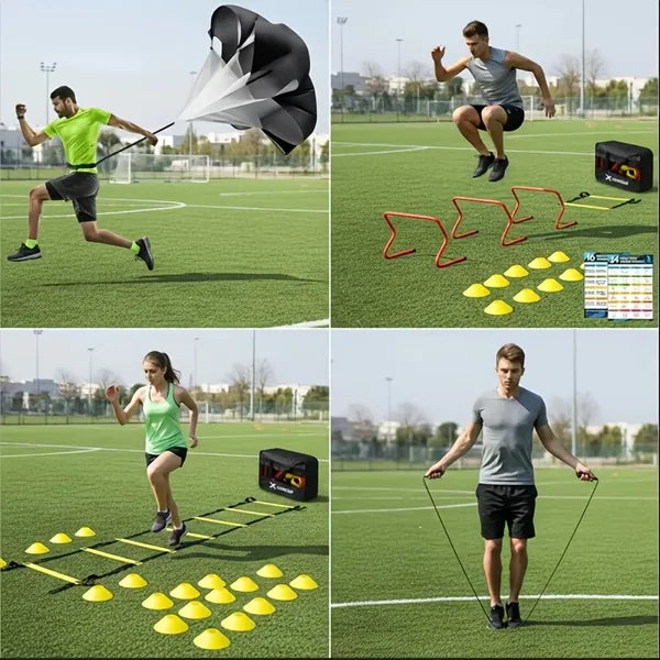 Professional Speed and Agility Training Set - Adjustable Fitness Equipment