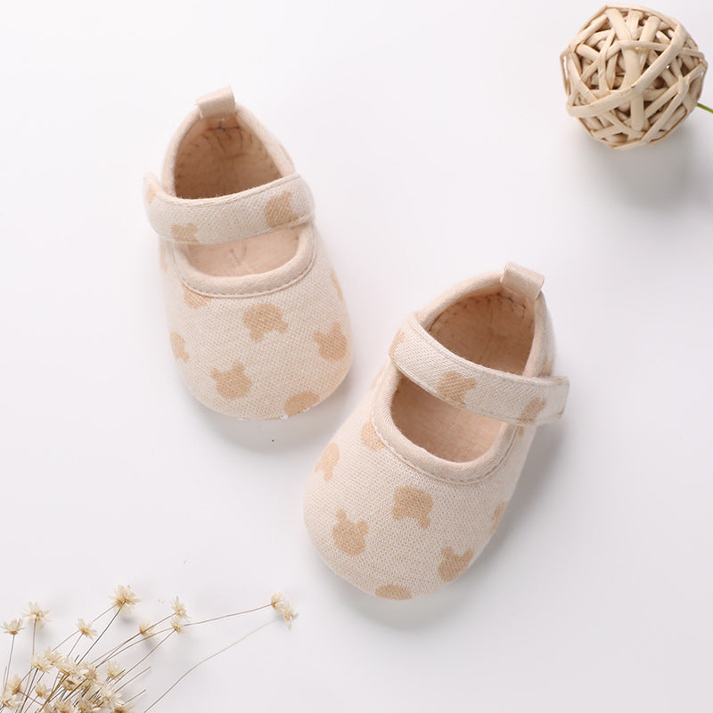 Chaussures pour tout-petits en coton antidérapant