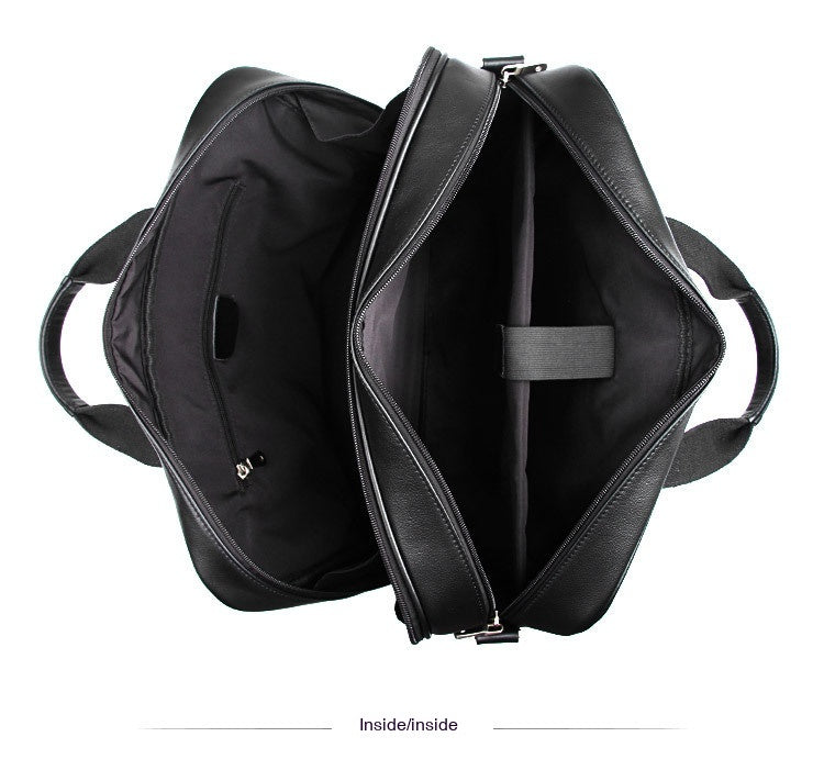 Sac à main en cuir Sac à main Napa Cuir Confortable Texture Sac en cuir véritable homme