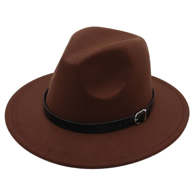 Chapeau vintage Western Cowboy de style américain Hommes Chapeau formel Printemps et automne