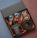 Cadeau Set de mode Creative Gift Suit Wallet Ceinture Quartz Montre parfum