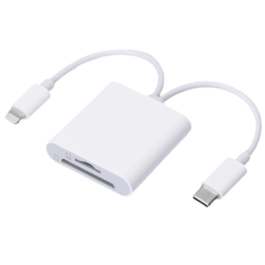 Type-c Mobile Phone Tablet SDTF Caméra lecteur de carte mémoire USBOTG Adaptateur câble