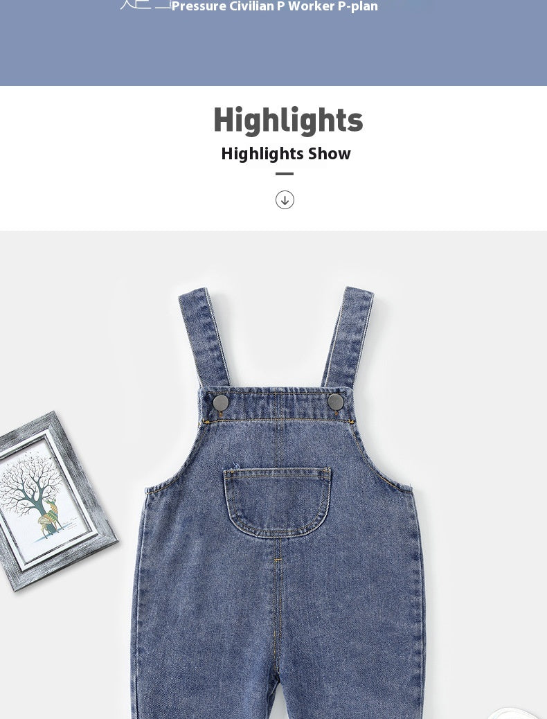 Vêtements Fashionable Baby Boys' Cute Pantalons Spring Korean Style
