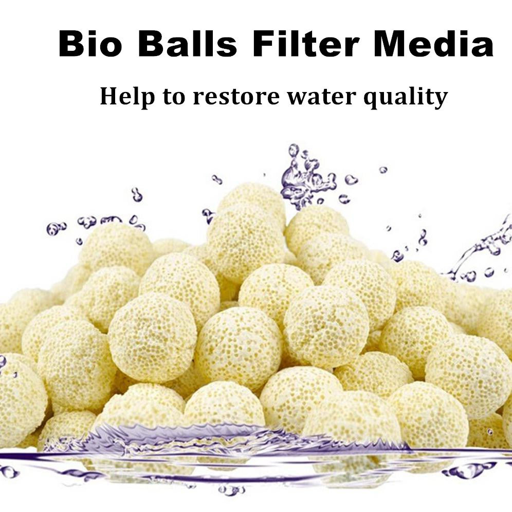 Filtre de réservoir de poisson Matériau Aquarium Bactérie Balle