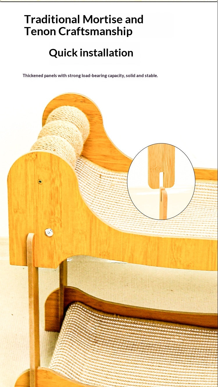 Salon Sisal Cat Scratcher multicouches