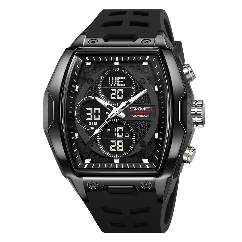 Shishi Mei Montre numérique multicolore de sport