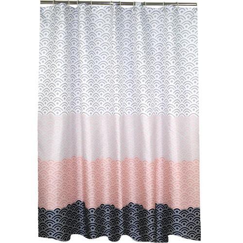 Polyester Imperméable Et Mildew Proof Salle de bain Rideau de douche Rideau de séparation
