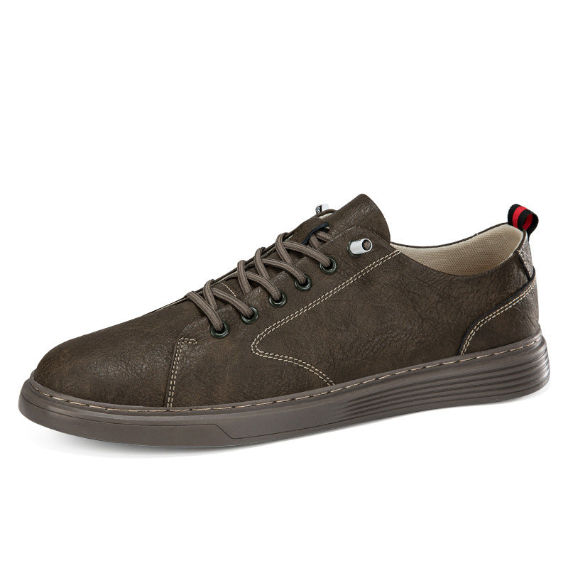 Chaussures blanches Étudiant Bas haut sneaker