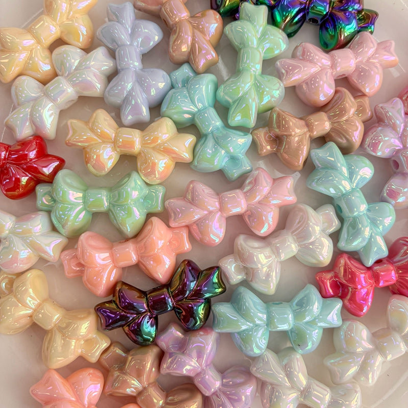 Perles à arc acrylique plaquées UV