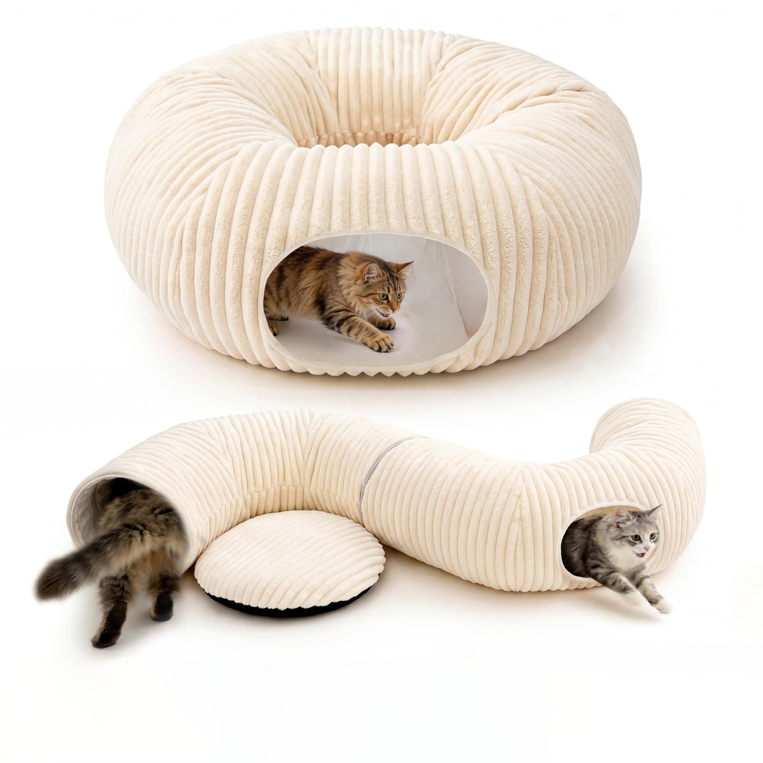 Lit Tunnel Cat avec Jouets interactifs Cat