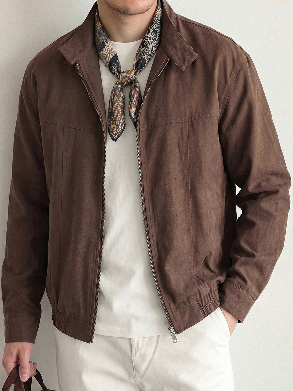 Veste de moto Harrington pour hommes