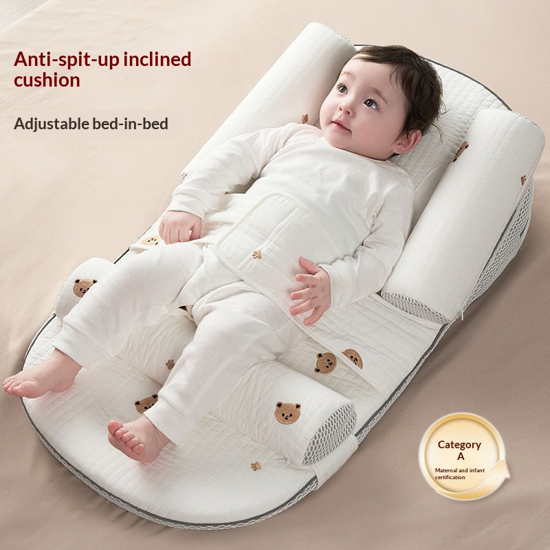 Oreiller incliné réglable en reflux-relief pour nourrissons
