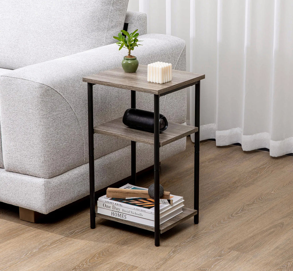 Table basse 3 couches avec hauteur réglable