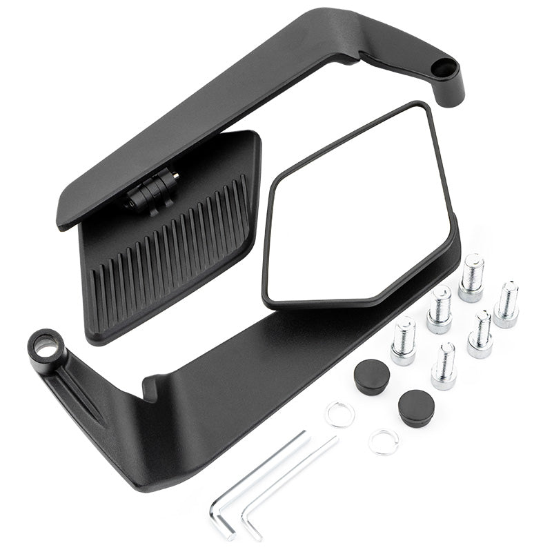 Moto électrique voiture modifié Spoiler rétroviseur miroir