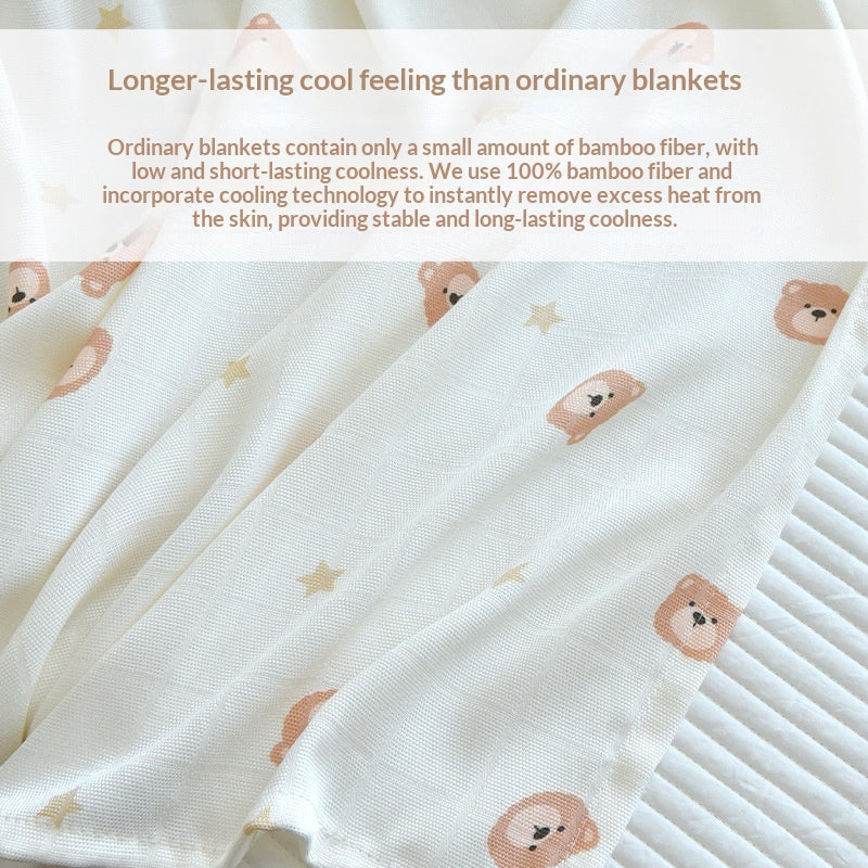 Baby Cooling Viscose Nap Couverture climatisée
