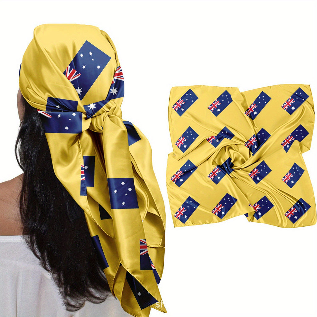Enveloppe de tête de bandeau d'écharpe carrée polyvalente