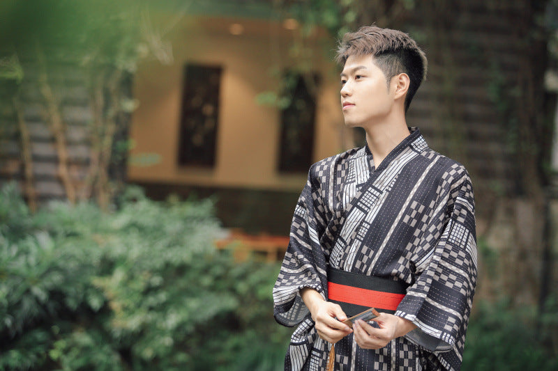 Japonais Kimono Homme traditionnel Samurai Gentleman