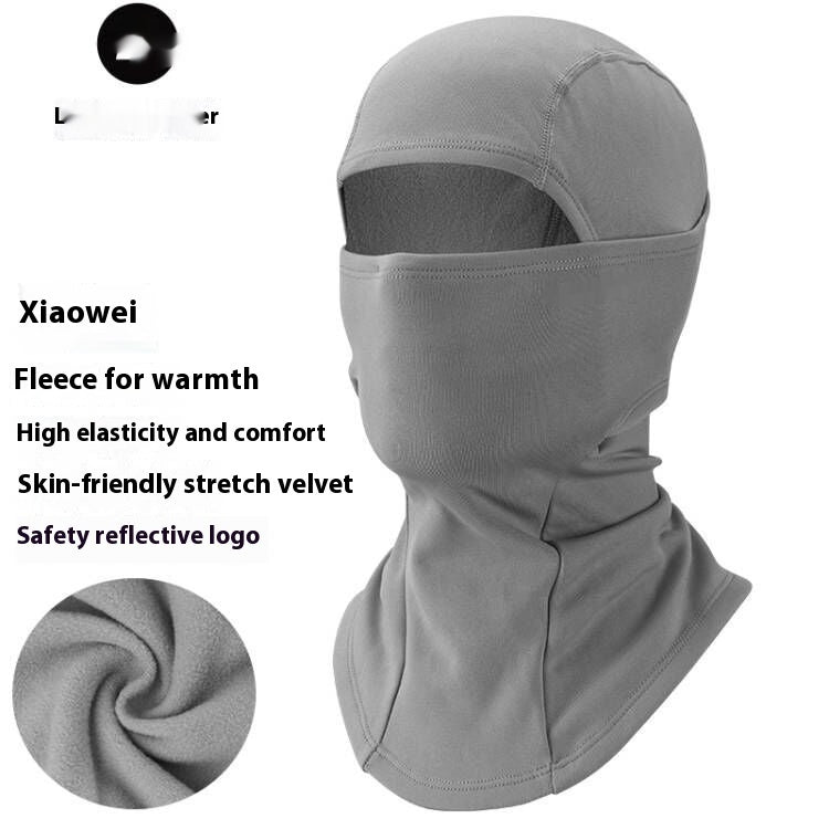 Extérieur Garder chaud et coupe-vent En Masque d'hiver Écharpe de polaire d'extérieur Cold-proof Haze-proof
