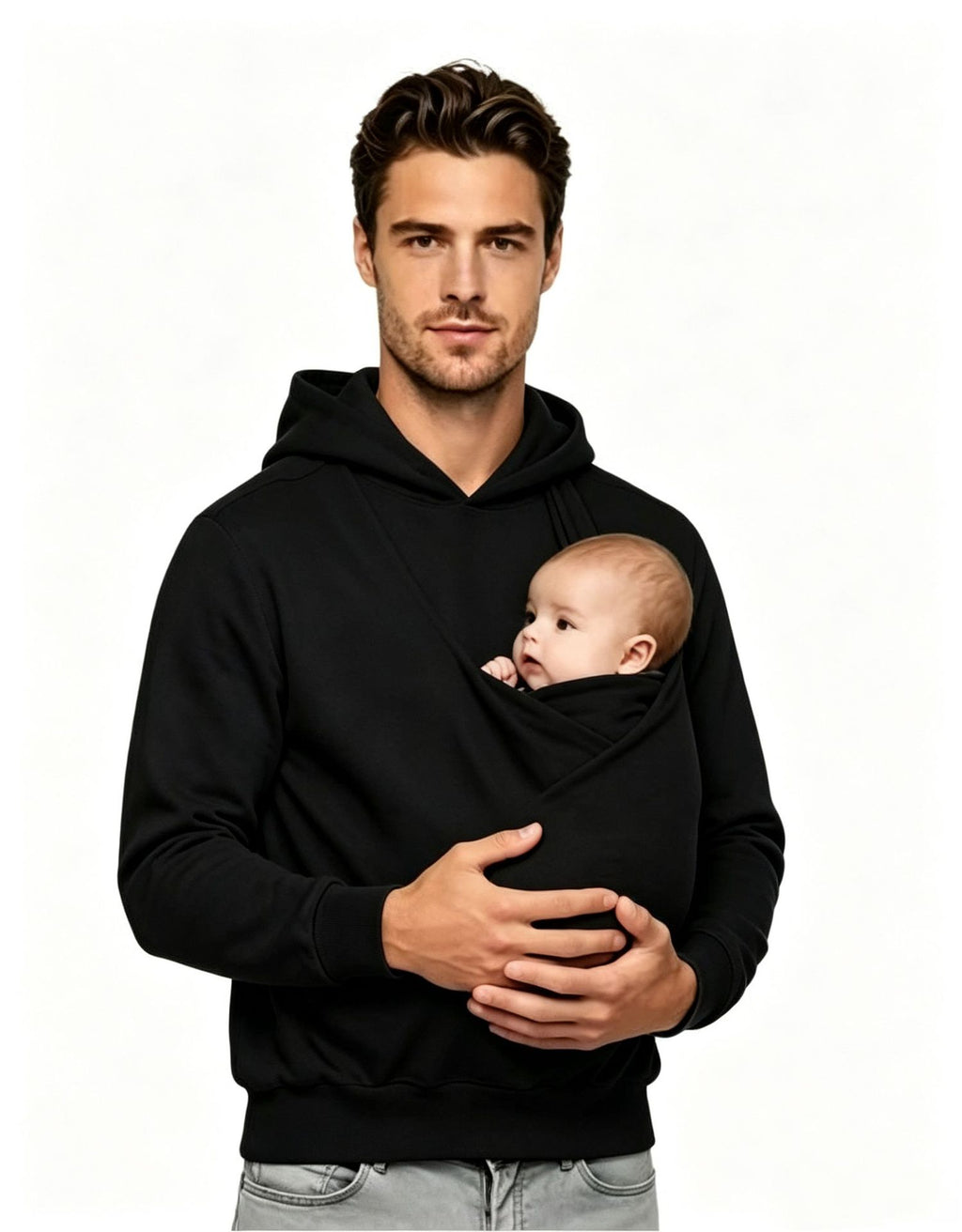 Style européen et américain Unisexe Kangaroo Pocket Multi-fonctionnel Parent-enfant Allaitement H