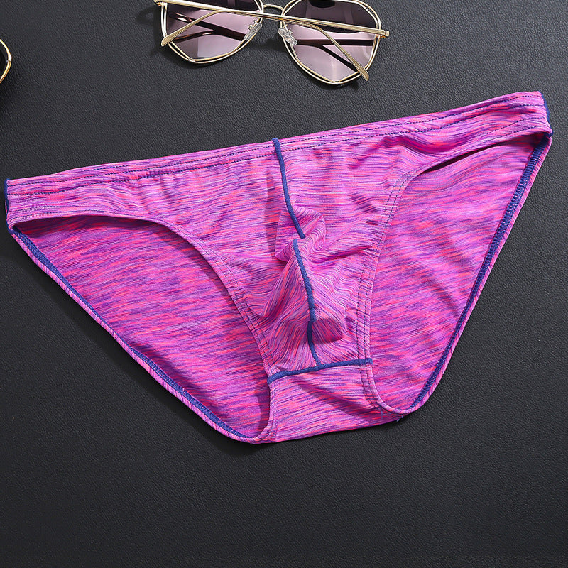 Sous-vêtements Triangle coton Été Sous-vêtements colorés Hommes