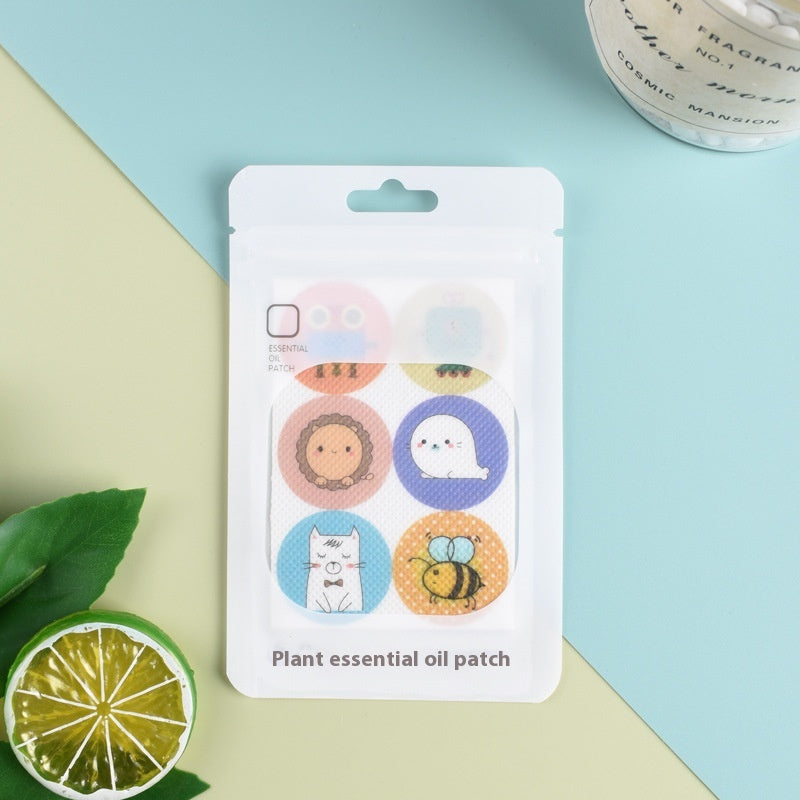 Stickers Huile Essentielle de Plante Pour Enfants Extérieurs