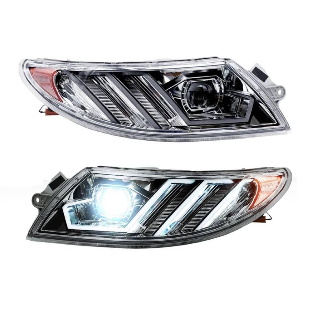 Pour International 4100 4200 4300 4400 8500 8600 Paire Headlight Full LED Assemblage
