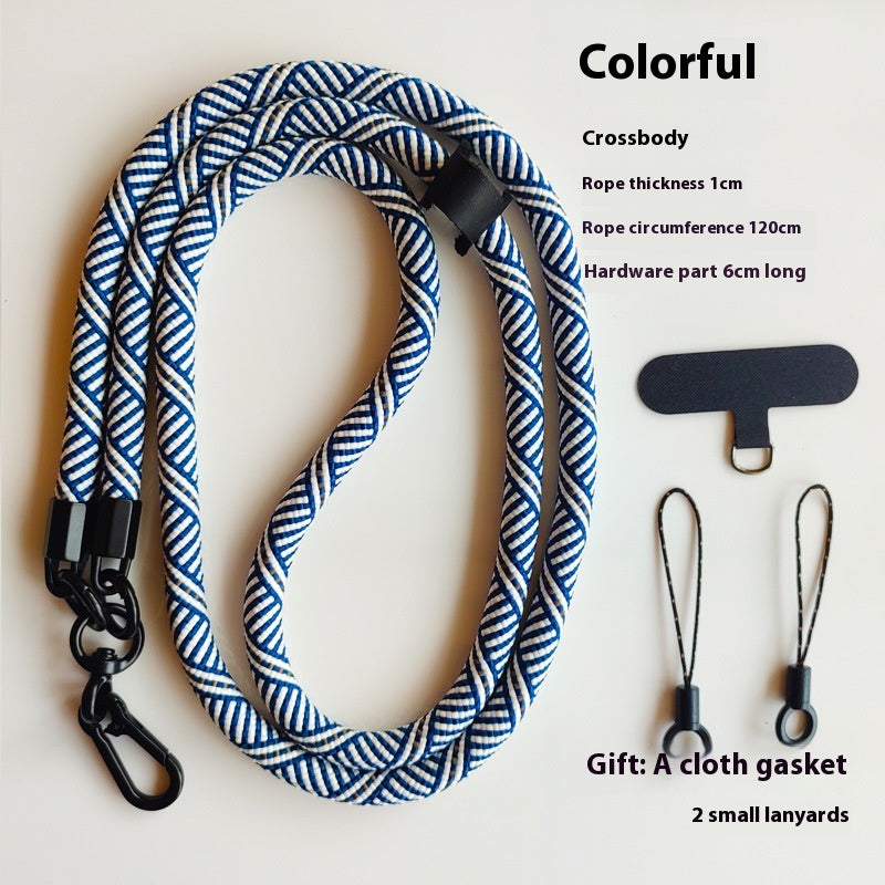 Mobile Téléphone Lanyard Crossbody peut dos Anti-perte corde Sling résistant à la chute
